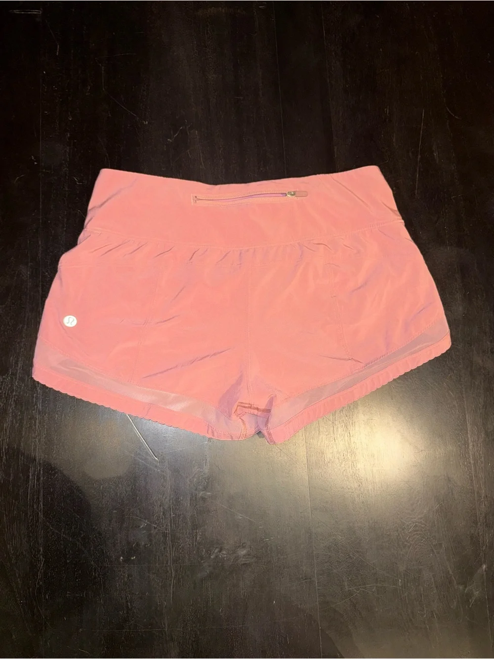 lululemon athletica Coral Pink Athletic Shorts